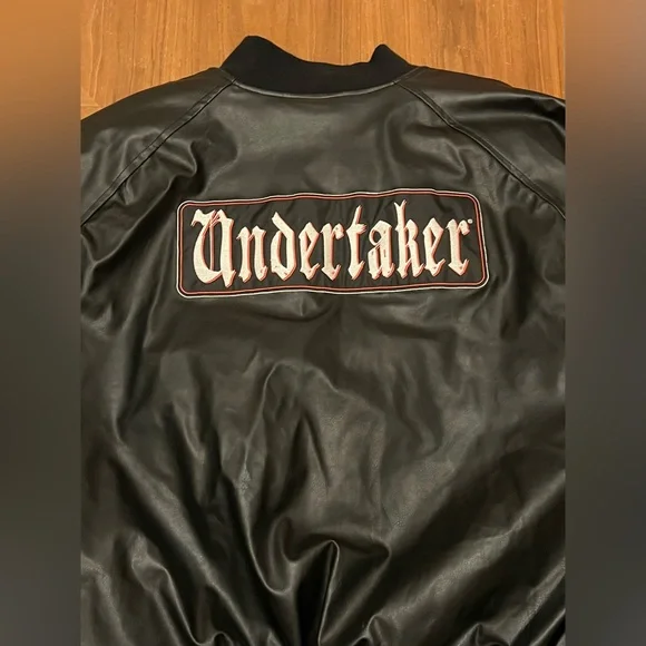 Vintage WWE Undertaker Steve & Barry’s Varsity Jacket BRAND NEW NWT - Picture 6 of 8